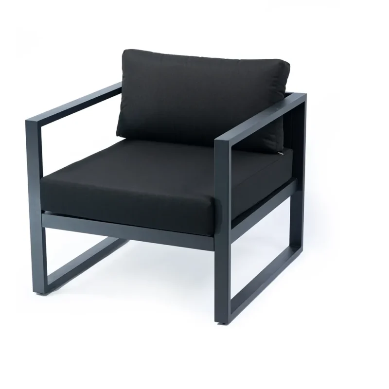 Vista Outdoor Chairs Black
