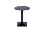 Mono table Round Black & Grey