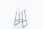 Sleek Barstool White