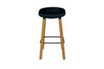 Sleek Wooden Leg Black