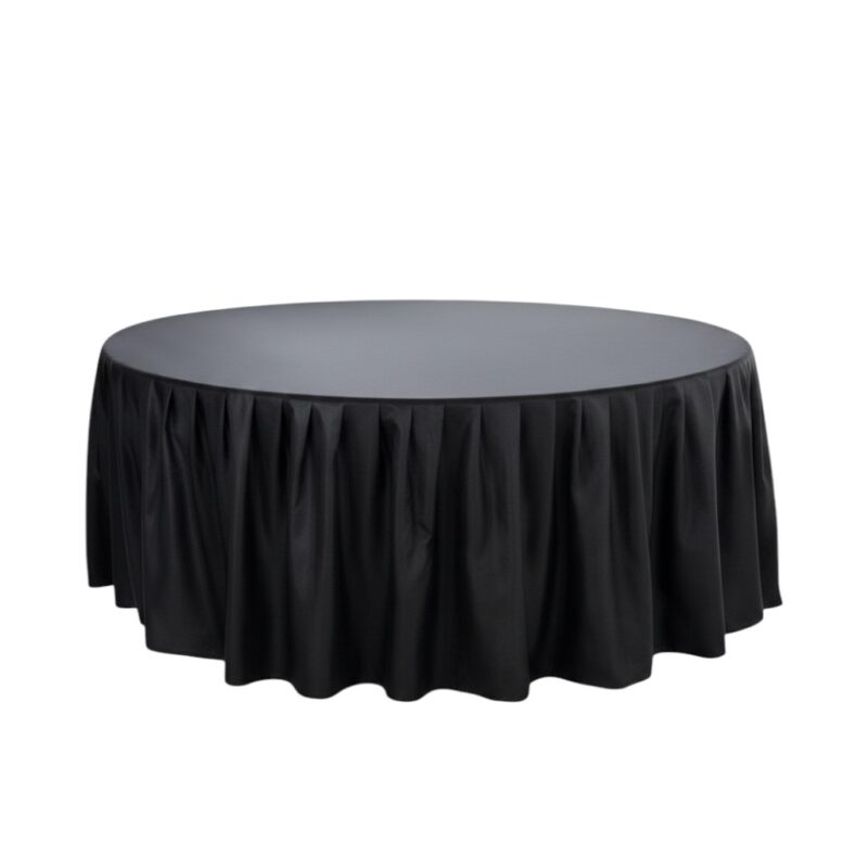 Grande Banquet Table With Black Cover