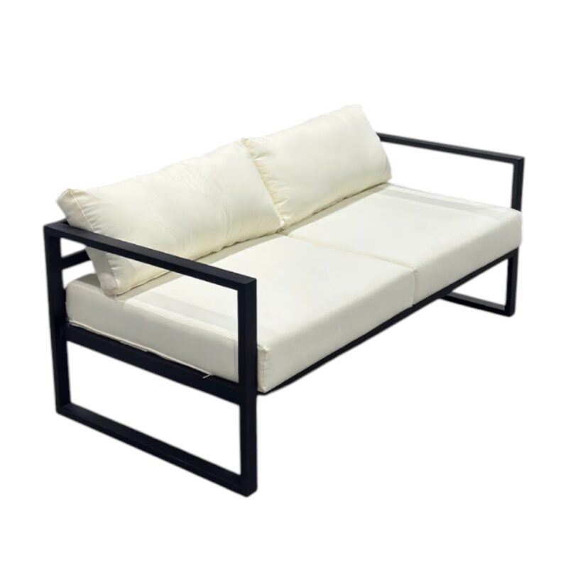 Vista outdoor chairs  Double Seater white