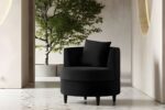 Aria Sphere Sofa  black - Image 2