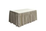 Recta Banquet Table With Beige Cover